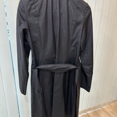 トレンチコート　黒の画像