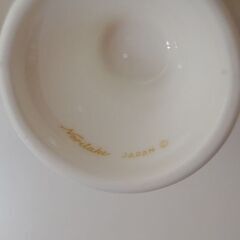 Noritake エッグスタンド 2個セット 口径5.5×高さ6cm ホワイト 花 華 食器 陶磁器 ノリタケ 卵立て 札幌市 清田区 平岡の画像