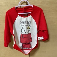 スヌーピー　食事エプロン