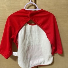 スヌーピー　食事エプロンの画像