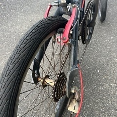 折りたたみ自転車★ミニベロ★WACHSEN★20インチの画像