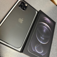 iPhone12pro 256gb グラファイト ほぼ新品