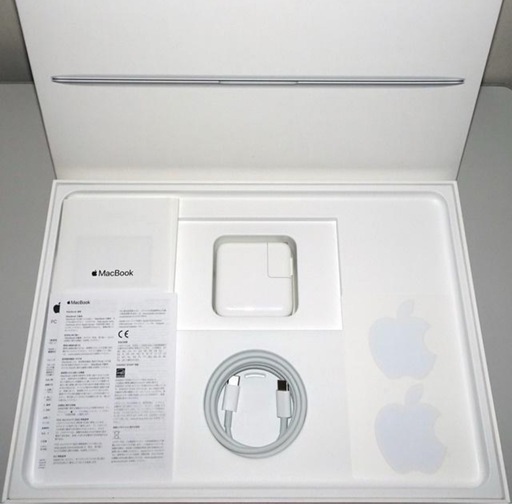 【美品】MacBook 2017 m3/8GB/256GB_SLV
