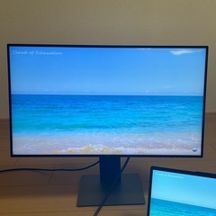 【中古】2018年製　27インチ　モニター　Dell U2719DC ノングレア非光沢　WQHD2560×1440 ②の画像