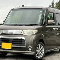 【車検令和8年5月19日まで！純正ナビ・パワスラ】タントカスタム　カスタムX