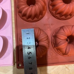 焼き菓子用　シリコン型　4枚セットの画像