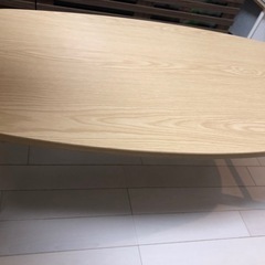 ニトリ 折りたたみローテーブル(棚付き)