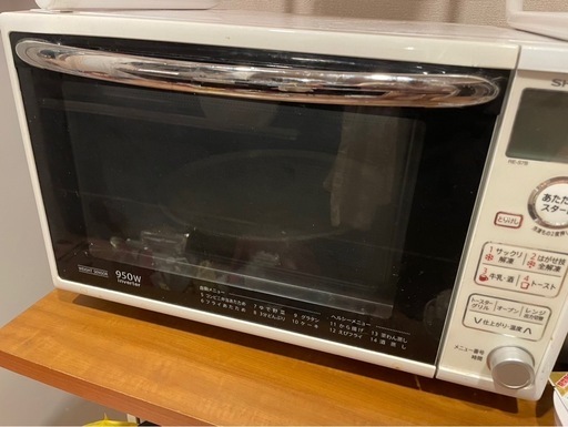 シャープ2014年製オーブンレンジとレンジ台