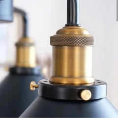 ペンダントライト (VNT-03 ブラック) ニトリの画像