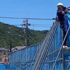 月収33.5万円〜💰ノリ良し❗️仲良し❗️だから定着率もバツグン😃足場工事👷の画像