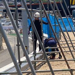 月収33.5万円〜💰ノリ良し❗️仲良し❗️だから定着率もバツグン😃足場工事👷の画像