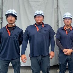 月収33.5万円〜💰ノリ良し❗️仲良し❗️だから定着率もバツグン😃足場工事👷の画像