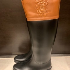 美品　vitello cuoloのレインブーツ