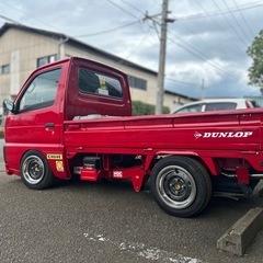 カスタム多数！車高調エアコン5速マニュアル2wd人気のキャリィ DC51t 軽トラ カスタム の画像