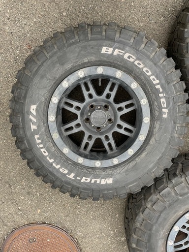 265/75r16 グッドリッチ プロコンプ16インチ 8J インセット0 格安！