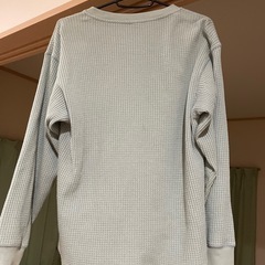 ユニクロ　ワッフルトレーナー　Sの画像
