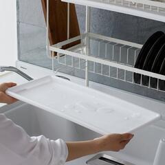 つっぱり水切り　ラック　の画像