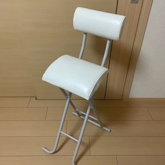ニトリ　ハイチェア　シャム　椅子　ホワイト　アイボリー　