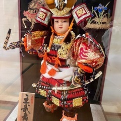 【お引取り決定】★五月人形★端午の節句★兜★立武者の画像