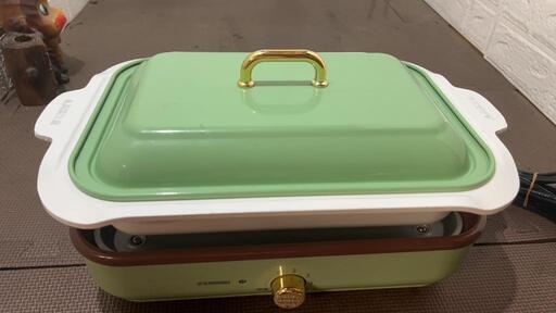 配送無料 鍋型ホットプレート!!(たこ焼きも)