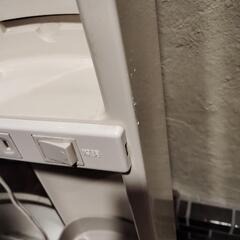 洗面台　洗面所　曇り止め機能付き　中古の画像