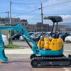 クボタ　ミニユンボ　U-20 　油圧ショベル　可変脚　ブレーカー...