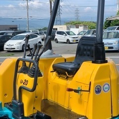 クボタ　ミニユンボ　U-20 　油圧ショベル　可変脚　ブレーカー配管　倍速付き ブレーカー付き（別売）　2tクラス　全国陸送可能の画像