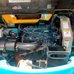 クボタ　ミニユンボ　U-20 　油圧ショベル　可変脚　ブレーカー配管　倍速付き ブレーカー付き（別売）　2tクラス　全国陸送可能の画像