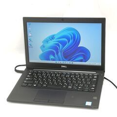 12.5型 ノートPC デル 7290 i5 8GB SSD 無...