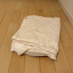 【取引済】毛布【白】