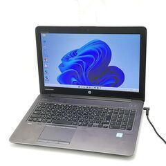 ノートPC HP Zbook 15 G3 i7 32G NVID...