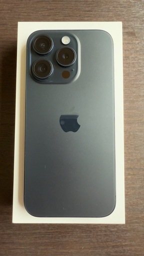 ★iPhone  15 Pro  ブルーチタニウム★【美品】