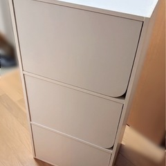 ３段 カラーボックス 扉付き ニトリ
