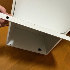 ３段 カラーボックス 扉付き ニトリの画像