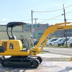 コマツ　ミニユンボ　PC25 油圧ショベル　倍速付き　マルチ付き...