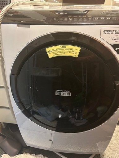 【ビックドラム　11/6kg】洗濯乾燥機 BD-SX110FL
