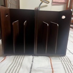 美品　本棚×2　頑丈ですの画像