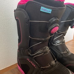 【美品】スノーボードブーツ　レディース  23cmの画像