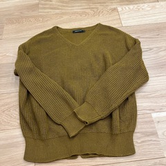 ニット　Mサイズ　キャメル