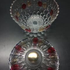 RICCARDO made in Japan  ガラス　小物入れ　中古　美品の画像
