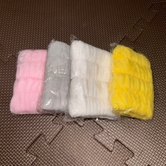 【新品未使用】洗顔リストバンド お得な4セット