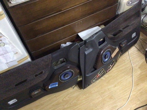 100系ハイエース ワンオフスピーカーボード