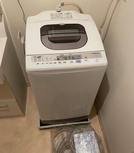日立 HITACHI 洗濯機 乾燥 お湯取 7kg
