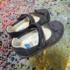 キッズ シューズ 15.0cm革パンプス サンダル 女の子 の画像