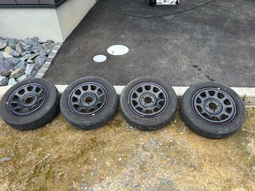 [交渉中]タイヤホイールセット　14インチ　デイトナ　軽自動車　ヨコハマ