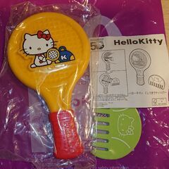 【配送可】新品・未開封★ハローキティ くしつきラケットミラー★キ...