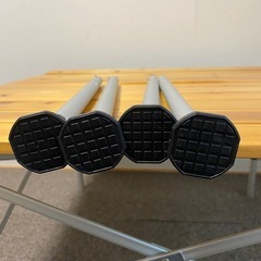 Coleman ナチュラルウッドロールテーブルの画像