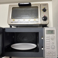 電子レンジ　オーブントースターの画像