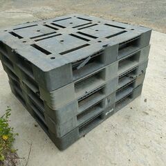 ★破損汚れあり★プラスチックパレット　5枚セット　110cm✕1...