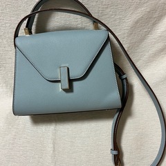 水色　ハンドバッグ　ショルダーバッグ
